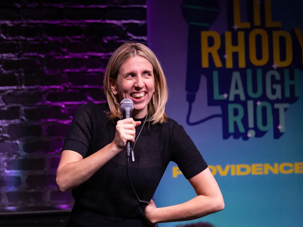 Kristy Kielbasinski at the Comedy Connection